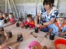 Tygryski w zagrodzie edukacyjnej 
