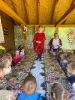 Wizyta dzieci z grupy Smerfów i Pszczółek w Atis Alpakoterapia 15,16.05.2024 r