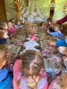 Wizyta dzieci z grupy Smerfów i Pszczółek w Atis Alpakoterapia 15,16.05.2024 r
