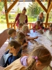 Wizyta dzieci z grupy Smerfów i Pszczółek w Atis Alpakoterapia 15,16.05.2024 r
