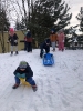 Zabawy na śniegu u Żabek 22.01.23r.