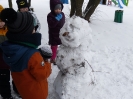 Zabawy na śniegu u Delfinków 22.01.23r.