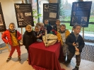 Zapalenie zniczy przy pomniku harcerzy Hufca i żołnierzy AK 08.11.2023r.