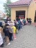 Skrzaty i Delfinki poznają pracę strażaka- 09.05.2025 r.