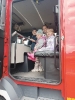 Skrzaty i Delfinki poznają pracę strażaka- 09.05.2025 r.