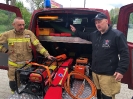 Skrzaty i Delfinki poznają pracę strażaka- 09.05.2025 r.