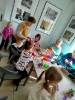 Zajęcia plastyczne w Klubie Seniora- Delfinki- 18.03.2026